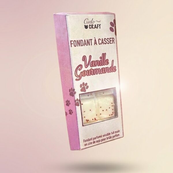 Fondant tablette Vanille gourmande