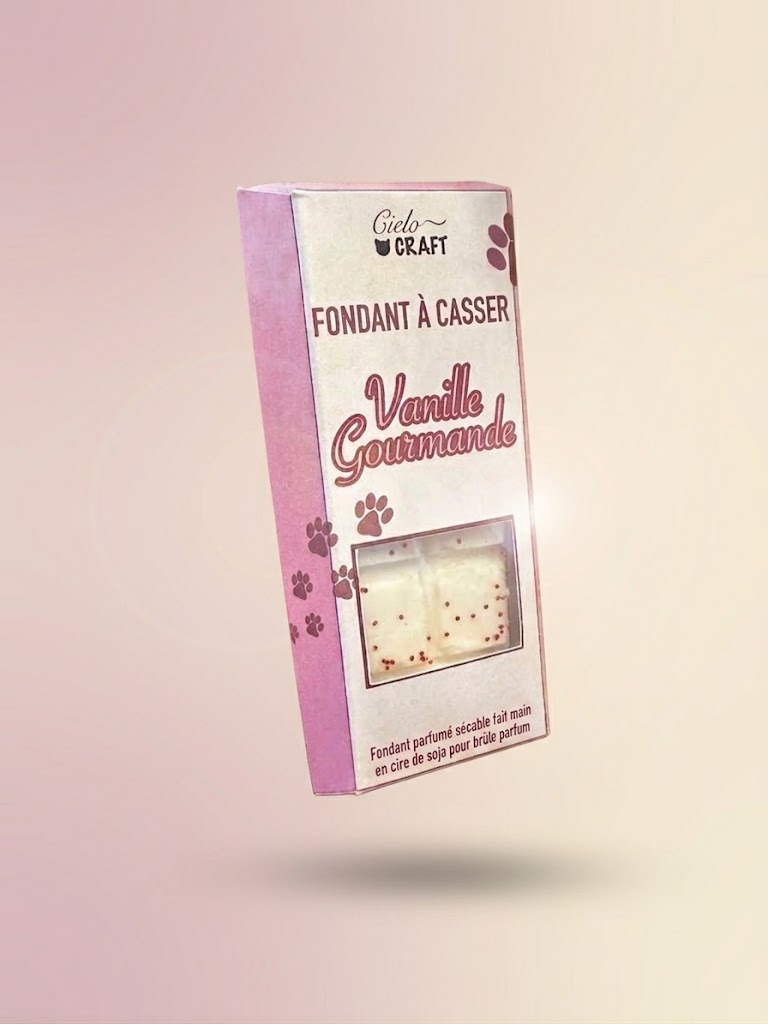 Fondant tablette Vanille gourmande