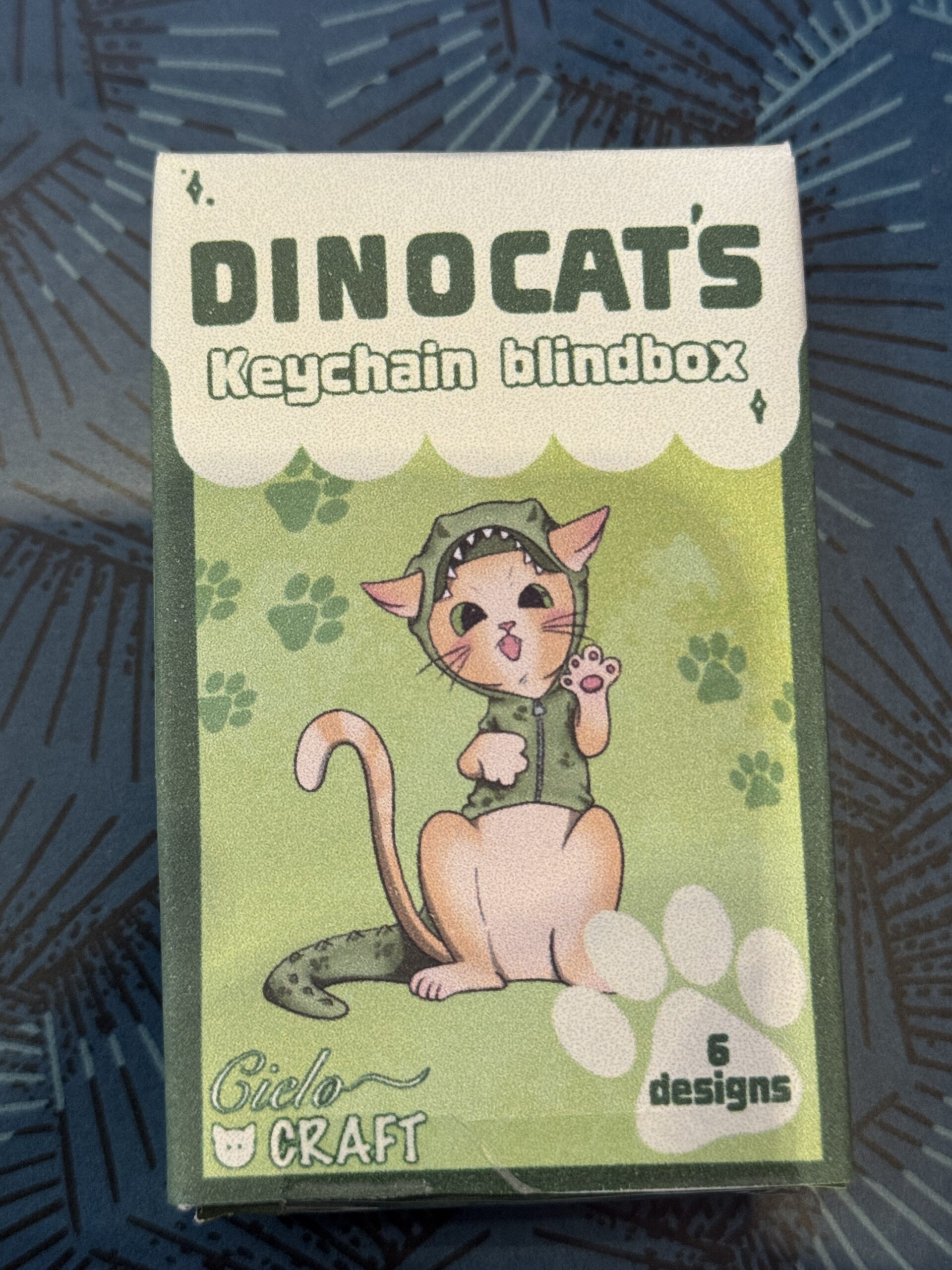 Porte-clés Gacha Dino